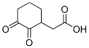 2-dioxocyclohexaneacetic acid Structure