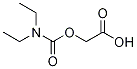 2-(Diethylcarbamoyl)acetic acid Struktur