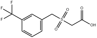 (3-TRIFLUOROMETHYLPHENYLMETHANESULFONYL)-ACETIC ACID|(3-三氟甲基-A-甲苯磺?；?乙酸