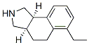 1H-Benz[e]isoindole,6-ethyl-2,3,3a,4,5,9b-hexahydro-,(3aR,9bR)-(9CI) Struktur