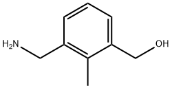 Benzenemethanol, 3-(aminomethyl)-2-methyl- (9CI) Struktur