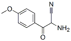 Benzenepropanenitrile, alpha-amino-4-methoxy-beta-oxo- (9CI) Struktur