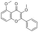 3,5-DIMETHOXYFLAVONE Struktur