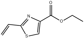 4-Thiazolecarboxylicacid,2-ethenyl-,ethylester(9CI) Structure