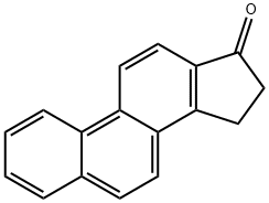 15,16-dihydrocyclopenta(a)phenanthren-17-one Struktur