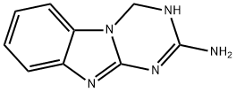 1,3,5-Triazino[1,2-a]benzimidazol-2-amine,1,4-dihydro-(9CI) Struktur