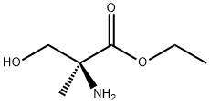 2-AMINO-2-METHYL-3-HYDROXY-PROPANOIC ACID ETHYL ESTER Struktur