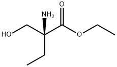 Isovaline,  2-hydroxy-,  ethyl  ester Struktur