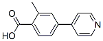 Benzoic acid, 2-methyl-4-(4-pyridinyl)- (9CI) Struktur