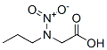 Glycine, N-nitro-N-propyl- (9CI) Struktur