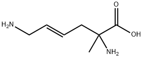 4-Hexenoicacid,2,6-diamino-2-methyl-,(4E)-(9CI) Struktur