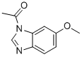 1H-Benzimidazole,1-acetyl-6-methoxy-(9CI) Struktur