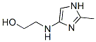 Ethanol,  2-[(2-methyl-1H-imidazol-4-yl)amino]-  (9CI) Struktur