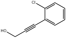 3-(2-氯苯基)-2-丙炔-1-醇, 80151-26-4, 結(jié)構(gòu)式