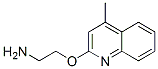Lepidine, 2-(2-aminoethoxy)- (8CI) Struktur