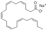 CIS-4,7,10,13,16,19-DOCOSAHEXAENOIC ACID SODIUM SALT Struktur
