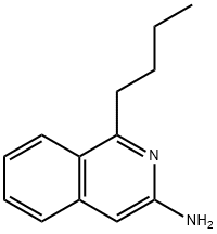 1-BUTYL-ISOQUINOLIN-3-YLAMINE Struktur