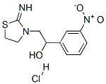 2-イミノ-α-(3-ニトロフェニル)-3-チアゾリジンエタノール?塩酸塩 化學構(gòu)造式