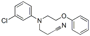 3-chloro-N-cyanoethyl-N-phenyloxyethylaniline Struktur