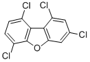 1,3,6,9-TETRACHLORODIBENZOFURAN Struktur
