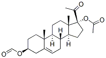 3beta,17-dihydroxypregn-5-en-20-one 17-acetate 3-formate