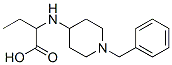 2-[[1-(benzyl)-4-piperidyl]amino]butyric acid  Struktur