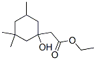 ethyl 1-hydroxy-3,3,5-trimethylcyclohexaneacetate Struktur