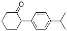 2-[4-(isopropyl)phenyl]cyclohexan-1-one Struktur