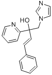 1-(1H-IMIDAZOL-1-YL)-4-PHENYL-2-(2-PYRIDINYL)-3-BUTEN-2-OL Structure
