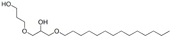 3-(2-羥基-3-十四烷氧基-丙氧基)-1-丙醇, 84788-05-6, 結(jié)構式