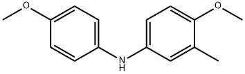 4-methoxy-N-(4-methoxyphenyl)-m-toluidine  Struktur