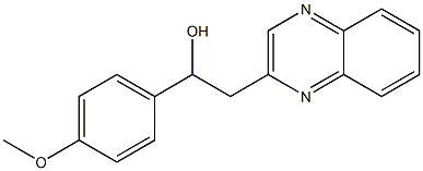 1-(4-METHOXYPHENYL)-2-QUINOXALIN-2-YLETHANOL
|1-(4-甲氧基苯基)-2-喹噁啉-2-基乙醇