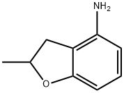 2-METHYL-2,3-DIHYDRO-1-BENZOFURAN-4-AMINE Struktur