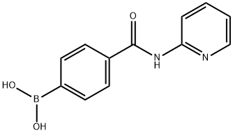 4-(砒啶-2-基)甲酰氨苯基硼酸, 850568-25-1, 結(jié)構(gòu)式