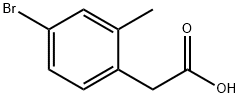 2-(4-溴-2-甲基苯基)乙酸, 853796-39-1, 結(jié)構(gòu)式