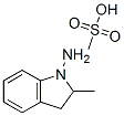 2,3-dihydro-2-methyl-1H-indol-1-amine monomethanesulphonate        Struktur