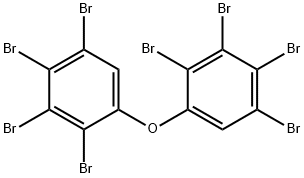 1,1'-オキシビス[2,3,4,5-テトラブロモベンゼン] 化學(xué)構(gòu)造式
