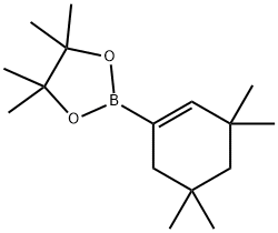 1,3,2-Dioxaborolane, 4,4,5,5-tetraMethyl-2-(3,3,5,5-tetraMethyl-1-cyclohexen-1-yl)|4,4,5,5-四甲基-2-(3,3,5,5-四甲基-1-環(huán)己烯-1-基)-1,3,2-二噁硼烷