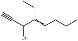 4-ETHYL-3-HYDROXY-4-OCTNEN-1-YNE Struktur