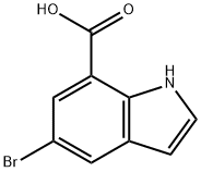 5-溴-1H-吲哚-7-羧酸