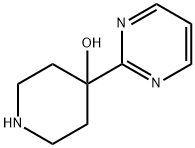 4-(嘧啶-2-基)哌啶-4-醇 結(jié)構(gòu)式