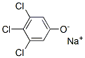 sodium 3,4,5-trichlorophenolate Struktur