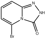 5-溴-2H-[1,2,4]三氮唑并[4,3-A]吡啶-3-酮, 864933-07-3, 結(jié)構(gòu)式