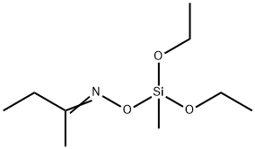 2-Butanone O-(diethoxymethylsilyl)oxime Struktur