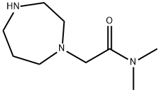 2-(1,4-DIAZEPAN-1-YL)-N,N-DIMETHYLACETAMIDE Struktur