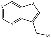 7-(Bromomethyl)thieno[3,2-d]pyrimidine Struktur