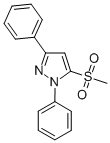 1,3-DIPHENYL-5-METHANESULFONYL-1H-PYRAZOLE Structure