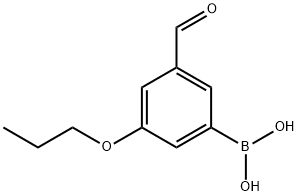 3-甲?；?5-丙氧基苯基硼酸, 871125-80-3, 結(jié)構(gòu)式