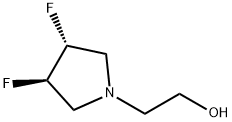 (3R,4R)-3,4-二氟吡咯烷-1-乙醇, 871822-43-4, 結(jié)構(gòu)式