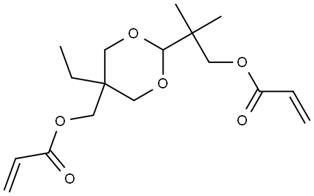 5-ETHYL-5-(HYDROXYMETHYL)-BETA BETA-DI-& Struktur